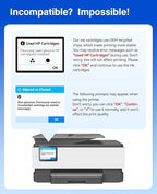 64XL Ink Cartridge Black/Color Combo Pack Replacement for HP Ink 64 XL for Envy Inspire 7900e 7255e 7955e 7958e 7200e Photo 6200 7855 7858 7800 7100 7155 7120 6252 6255 7158 7164 Tango Series Printer