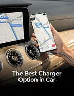 AINOPE Car Carplay Cable for iPhone 17 16 15 Charger Cord, 3.1A USB to USB C Cable 2-Pack 3.3FT for iPhone 16 Car Charger, Type C Charger Fast Charging for Galaxy S10 S9 S8 Plus, Note 10 9 8, LG V50