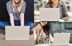 CISSOOK Compatible with MacBook Air 13.6 inch Case 2025 2024 2023 2022 Release M4 M3 M2 Chip, Plastic Hard Shell Case & Keyboard Cover for MacBook Air 13 A3240 A3113 A2681, Beige
