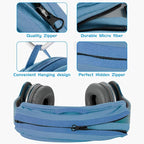 TXEsign Universal Replacement Headband Cushion Pad Cover Protector Compatible with ATH M50X, QC 35i/35ii, QC25, Solo 2/Solo 3, Studio 2/3 Headphones (Blue)