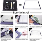 Window Screen Repair Kit - 59" x 106" Screen Door Replacement Fiberglass Screen Mesh with All Screen Tools for Sliding Door and Patio Screen Door Replacement, TOOLTRIZ