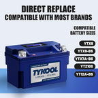 YTZ10S 12v lithium battery 6Ah 360CCA LiFePO4 battery, for Honda KTM Yamaha Harely Powersports Battery, Fit ATV, UTV, Scooter,Snowmobile, Motocross, Lawn Mower, Jt Ski, Motorboat,Quad,Tractor