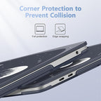 May Chen for MacBook Pro 13 inch Case 2022 2021 2020 Release A2338 M2 M1 A2289 A2251, Plastic Crystal Hard Shell Case Cover for MacBook Pro 13 inch Touch Bar Fits Touch ID, Astronaut Flight