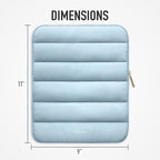 Vandel - The Original Puffy iPad Sleeve 9-11 Inch Tablet Sleeve, Blue i Pad Case for Women and Men, Cute iPad Air Pouch, 9 10 Inch, 11 Inch Bag
