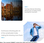 JJC Intervalometer Timer Remote Shutter Release Time Laspe for Panasonic S9 and G100D Cameras, for Long-Exposure Timer Shooting Photography