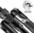Manfrotto Befree Advanced Camera Tripod with Lever Closure, Portable and Compact Travel Tripod Kit with Ball Head, Aluminum Tripod for DSLR Reflex and Mirrorless Cameras, Camera Accessories