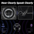 NUBWO G06 Dual Wireless Gaming Headset with Microphone for Ps5, Ps4, PC - 23ms Low Latency Audio - 100-Hour of Playtime - 50mm Drivers (Black-Grey)