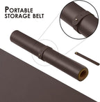 Cork Desk Mat - Dual-Sided Desk Pad for Office and Home - Desk Organization and Accessories - Ideal for Large Mouse Pad and Desk Mats on Top of Desks(Coffee,27.6"x 13.8")