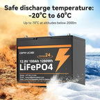 2-Pack 12V 100Ah LiFePO4 Automotive Batteries, 15000+ Deep Cycles, 100A BMS Each, Group 24 Car Battery Replacements for RV, Trailer, UTV, Off-Grid, Trolling Motor, Vehicle Power Systems,DIY