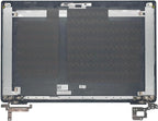Replacement LCD Back Cover Rear Top Lid with Hinges for Dell Latitude 15 3520 E3520 Series Laptop,New Dell Latitude 3520 Back Cover and Hinge P/N: 17XCF 017XCF Black