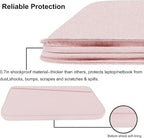 Laptop Sleeve, 15.6 inch Laptop Case, Durable Computer Carrying Bag Protective Case Briefcase Handbag with Front Pocket, Slim Laptop Case Cover for 15.6 Inch HP, Dell, Lenovo, Asus, Notebook, Pink