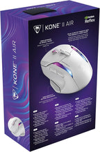 Turtle Beach Kone II Air – Wireless Ergonomic RGB Gaming Mouse, 350-Hr Battery, 26K DPI Optical Sensor, 100M Click Optical Switches, 21 Customizable Inputs, 4D Free-Spin Scroll Wheel – Arctic White