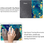 Green Blue Marble Mouse Pad,Gaming Creativity Custom Non-Slip Rubber Base Cute Mouse Pads for Computers Laptop Office,9.5"x7.9"x0.12" Inch
