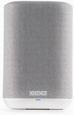 Denon Home 150 Wireless Smart Speaker – Compact Design, Wi-Fi & Bluetooth, HEOS Built-in, Alexa Built-in, Siri & AirPlay 2, Spotify Connect, Multi-Room Support, White