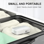 Universal Voltage Converter us to Europe, 220v to 110v Power Travel Converter Combo, 250W Step Down European Adapter 220 to 110 for UK Italy, Transformer European Travel Plug for Curly Hair Stick