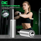 Weight Stack Pin Extender for Gym Cable Machine & Home Gym, Ø10 mm ＆ Ø8 mm, Allowing Additional Olympic Weight Plates, Made of Durable Steel for Secure and Long-Lasting Use