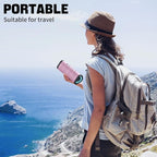 Vanzon Bluetooth Speakers V40 Portable Wireless Speaker V5.0 with 24W Loud Stereo Sound, TWS, 24H Playtime & IPX7 Waterproof, Suitable for Travel, Home&Outdoors-Pink