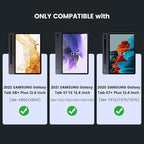Nillkin for Samsung Galaxy S7 FE/ S7+ Plus/ S8+ Plus 12.4 Inch Keyboard Case,7 Backlight Colors, Magic Trackpad,S Pen Holder,Slide Camera Cover Compatible with Galaxy S8 Plus Tablet Case with Keyboard