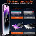 [3 Pack] Hydrogel Film Screen Protector for iPhone 14 Pro Max/iPhone 14 Plus (6.7 inch), Soft TPU Transparent Protective Screen Protector Film (Not Tempered Glass)