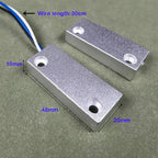 Rolling Door Contact Magnetic Reed Switch Alarm with 3 Wires for N.O./N.C. Applications MC-52