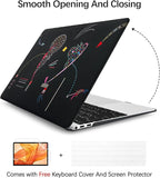Compatible with MacBook Pro 13 inch Art Case Skin, 2022, 2021, 2020-2016 Release A1706/A1989/A2159 Slim Frosted Hard Shell with Keyboard Cover & Screen Protector (Two Sides by Wassily Kandinsky)