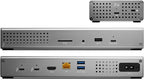 OWC Thunderbolt Go Dock, 11 Ports, Built in Power Supply, 90W Charging, TB4 (USB-C), USB, HDMI, 2.5GbE, SD, Also Compatible with USB-C Devices, Supports Thunderbolt Share