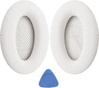 Replacement Ear Pads for Bose QuietComfort 35 (QC35) & Quiet Comfort 35 II (QC 35 ii) Headphones, EarPads Cushions with Noise Isolation Memory Foam, Softer Protein Leather, Added Thickness