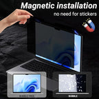 MUBUY-GOL Magnetic Privacy Screen Protector for 16 Inch 16:10 Aspect Ratio Screen 360° Anti-Spy, Anti-Glare, Anti-Blue Light Protection, Enhanced Screen Clarity & Scratch Guard
