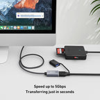 BENFEI USB 3.0 Extension Cable 6.6 Feet, Nylon Braided Compatible with Webcam, Camera, Phone, USB hub, Mouse, Keyboard, Printer, Hard Drive, Headset