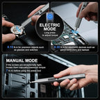STREBITO Electric Screwdriver, 144-in-1 Precision Screwdriver Set, 120 Magnetic Bits, Organized Storage and Portability, Small Tool Kit for Electronics, PC, Computer and Laptop, Gifts for Men