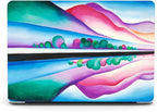Berkin Arts for MacBook Pro 16 Inch Cover A3403 A3186 A2991 A2780 A2485 (2024-2021) with M4/M3/M2/M1 Chip with Keyboard Cover&Screen Protector Abstract Landscape (Lake George Reflection by O'Keeffe)