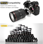 VILTROX EF-L Pro Lens Mount Adapter EF/EF-S Lens to L mount Camera with Security Lock Autofocus Lens Converter Compatible with Canon EF/EF-S Lens to L-mount Camera Leica SL2/Lumix S1 S1H S5/Sigma fp L