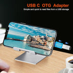 4-Pack USB C to USB Adapter (Gold-Plated),USB C Male to USB 3.0 Female OTG Adapter for iMac iPad Mini 6/Pro,MacBook Pro 2021,MacBook Air 2020 and Other Type C or Thunderbolt 4/3 Devices(Blue)