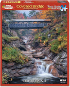 White Mountain Puzzles Covered Bridges, 1000 Piece Jigsaw Puzzle