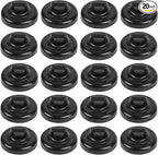 Magnet Zip Tie Mount Clips Magnetic Zip Ties Mount Base Holder Strong Wire Cable Holder Mount Wire Clips Management for Home Office Marine Electrical Wiring (D23 20Pcs)