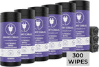 Screen Cleaner Wipes: Electronic Wipes for Screens - Computer Screen Wipes for Lens, Phone, Tv Screen and Monitor Cleaning - Tech Wipes & Microfiber Cloth (Canister, 300 Count)