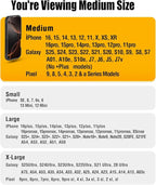 PiTau Holster for iPhone 16 & Pro 16e 15 15pro 14 14pro 13 13pro 12 12pro 11 11pro XR XS X, Samsung Galaxy S25 S24 S23 S22 S21 S20, Cell Phone Belt Holder Clip Case, Men's ID Card Pouch, Pewter Medium