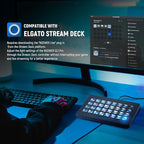 NEEWER GL1 PRO 15.5" Key Light for Streaming, Video Lighting with 2.4G PC/Mac iOS/Android APP Control, 2800LM LED Panel Light with Desk Clamp Compatible with Elgato Stream Deck for Gaming Zoom, Gray