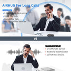 AIRHUG Conference Speaker and Microphone, Bluetooth Speakerphone with 360° Voice Pickup, Advanced Noise Reduction, USB-C Plug & Play, Compatible with Zoom and MS Team