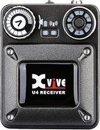 Xvive U4 Wireless in-Ear Monitor System Receiver Personal IEM for Studio, Band Rehearsal,Live Performance (U4 Receiver ONLY)