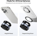 ULANZI SK-25 Car Phone Holder for Magsafe, Vacuum Suction Cup Magnetic Phone Mount, 360° Adjustable Phone MagMount for Car/Ceramic Tile/Gym/Mirror, Load up to 1kg, Magnetic Force ≥14N（Black）