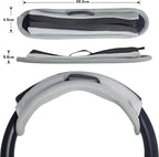 Adhiper Universal Headphone Headband Cover for Sony Beats Bose Soundcore HyperX ATH Skullcandy JBL Jabra, Headband Cover Protector for Sony XM6, XM5, XM4 & Beats Studio Pro/Solo4 Headphones - Gray