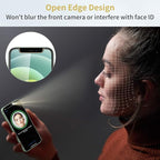 UNBREAKcable 3-Pack Screen Protector for iPhone 12 mini, Double Shatterproof Tempered Glass [Easy Installation] [9H Hardness] [99.99% HD Clear] [Case Friendly] for iPhone 5.4 inch
