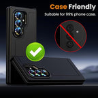 YWXTW for Samsung Galaxy Z Fold 7 Camera Lens Protector, [12X Stronger Adhesion] Individual Anti Scratch Metal Ring Tempered Glass Camera Screen Protector for Z Fold 7 Accessories 2025 (Multi-Coloured)