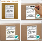 FungLam Thermal Labels 4x6 Direct Thermal Shipping Labels, 20 Rolls with 250 Labels/Roll, 1'' Core, Compatible Zebra 2844 ZP-450 ZP-500 ZP-505 Thermal Printer Label