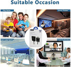 VGA to HDMI, 1080P Adapter (Male to Female) for Computer, Desktop, Laptop, PC, Monitor, Projector, HDTV with Audio Cable and USB Cable (1 Pcs)