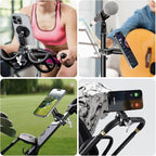 elitehood Magnetic Phone Clamp Mount, Adjustable Phone Holder for Mic Stand/Music Stand/Golf Cart/Treadmill/Stroller/Shopping Cart/Stationary Bike, iPhone Clamp Mount for Magsafe iPhone 16 15 14