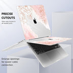 for MacBook Pro 16 inch Case 2019 2020 Release Model A2141, Plastic Hard Shell Cover with Keyboard Cover for MacBook Pro 16 inch with Touch Bar & Touch ID - Watercolor Floral