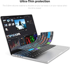 JCPal Davinci Resolve Shortcut Guide Keyboard Cover for Apple MacBook Pro 14 inch and MacBook Pro 16 inch (M1-M4 Models) and MacBook Air 13 inch and MacBook Air 15 inch (M2-M4 Models) (US-Layout)
