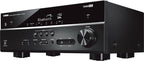 Yamaha Audio YHT-4950U 4K Ultra HD 5.1-Channel Home Theater System with 8" 50W RMS Powered Subwoofer Speakers, True Surround Sound, AV Receiver and Bluetooth Music Streaming Bundle with Accessories